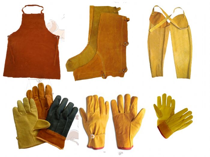 GUANTES DE CARNAZA